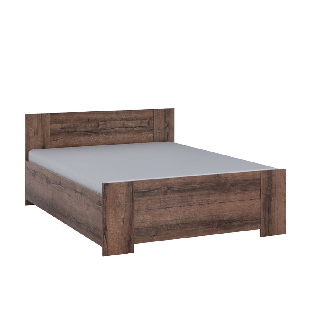 Postel BALI 160x200 cm - bílý mat