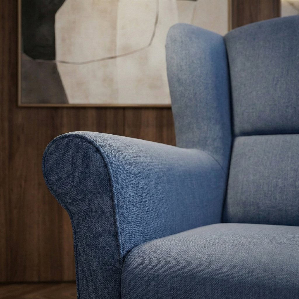 Detail zpracování čalounění avra