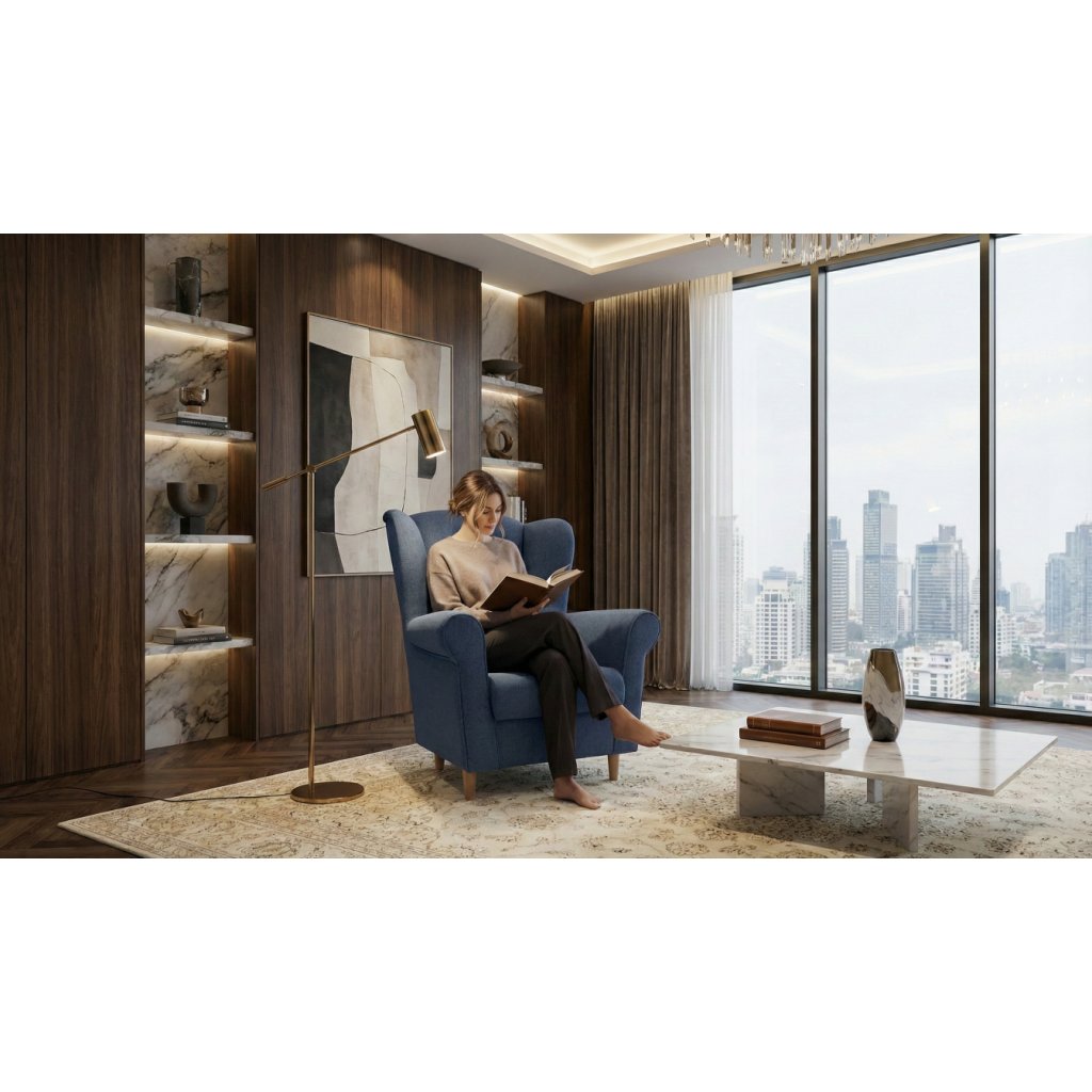 Cortini avra v interiéru