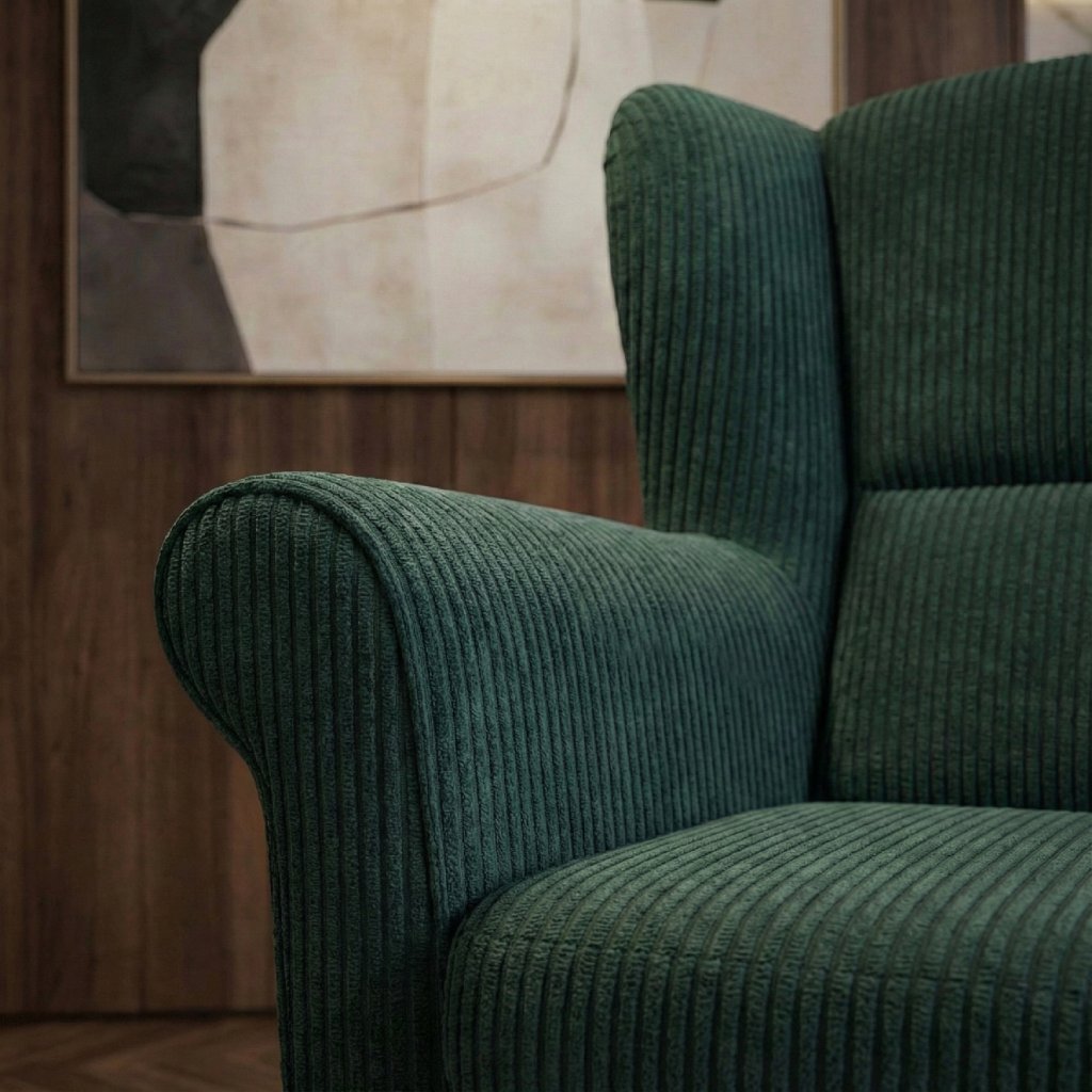 Detail zpracování čalounění Poso