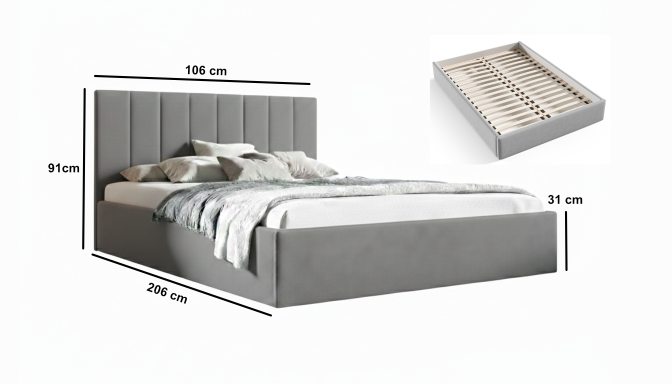 Schéma rozměrů leny 90