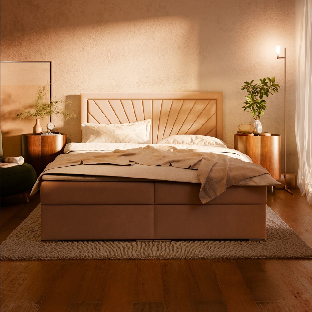 Rohová sedací souprava LAO U – pohled zepředu