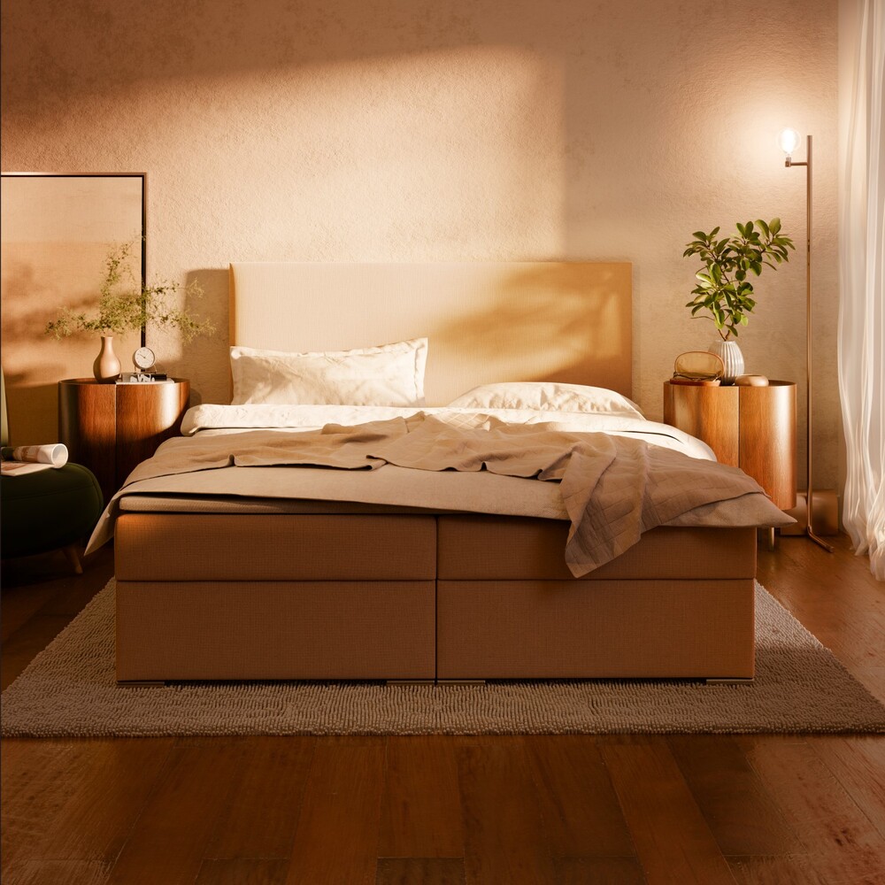 Rohová sedací souprava LAO U – pohled zepředu