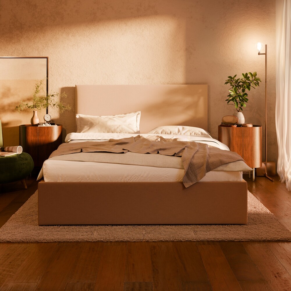 Rohová sedací souprava LAO U – pohled zepředu