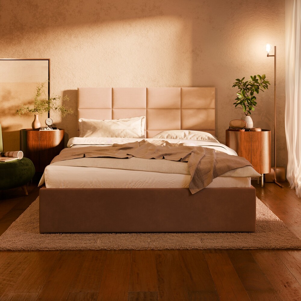 Rohová sedací souprava LAO U – pohled zepředu