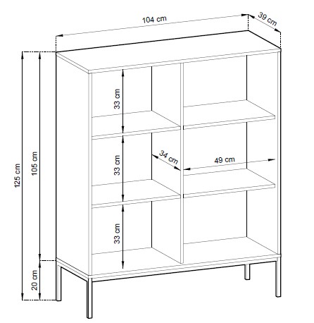 LAO U - úložný prostor