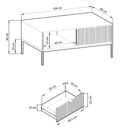 LAO U - úložný prostor