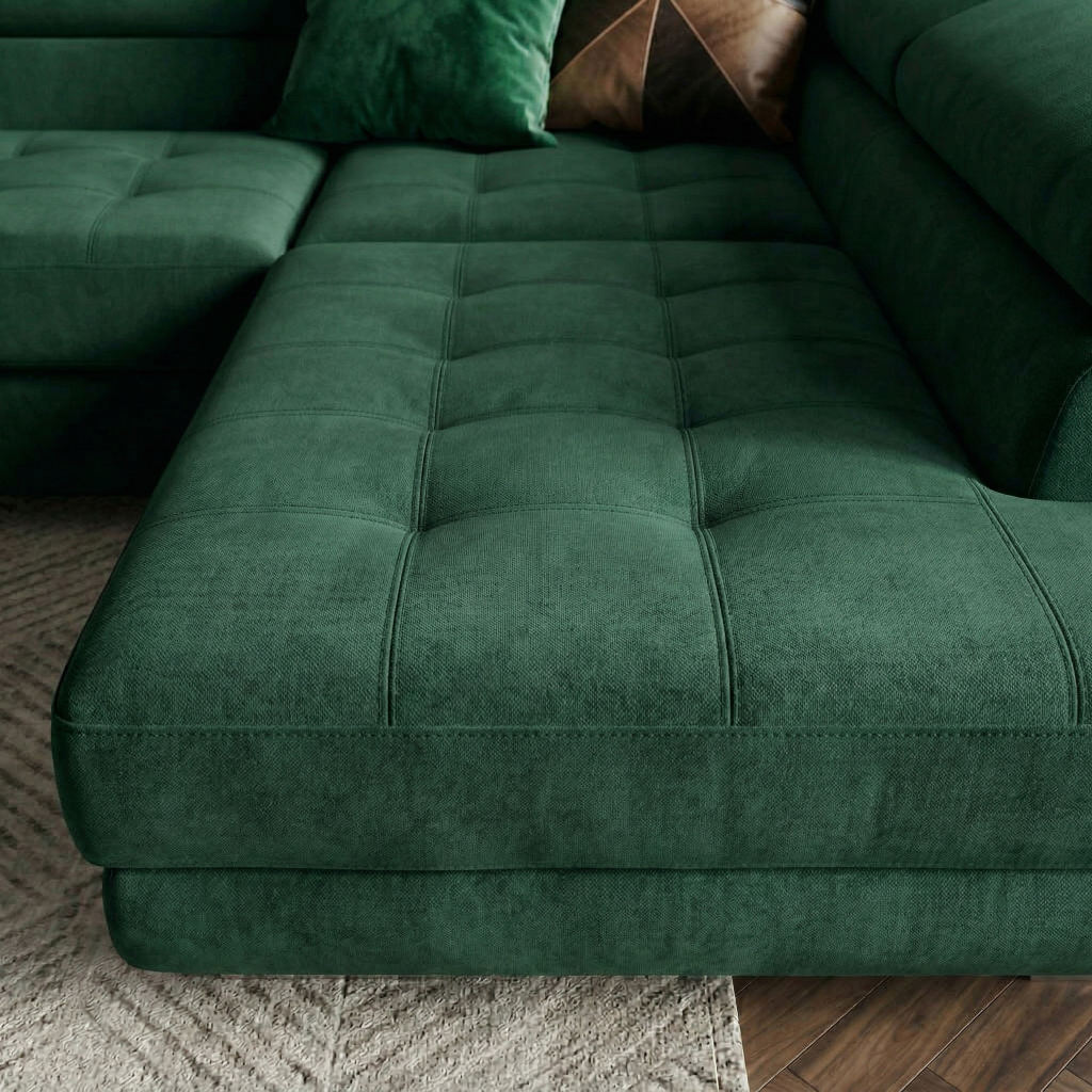 Detail zpracování čalounění Kronos aurora155