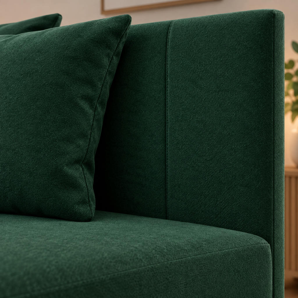 Detail zpracování čalounění Kronos